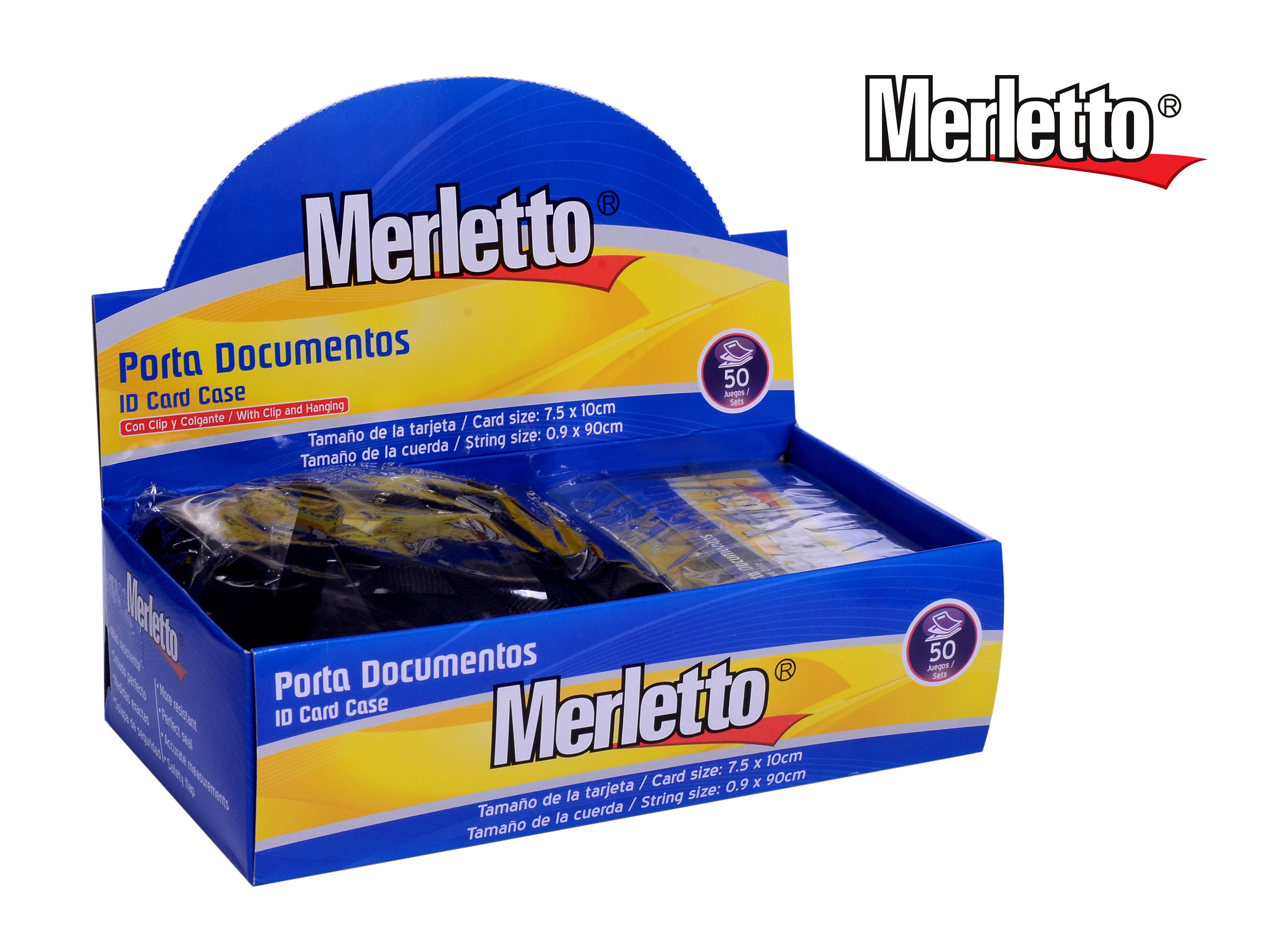 PORTACARNET HORIZONTAL NEGRO 50JGOS MTO