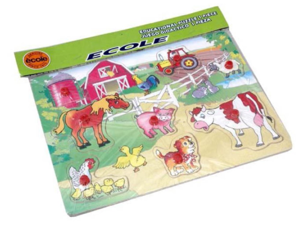 ROMPECABEZA ANIMALES DE GRANJA