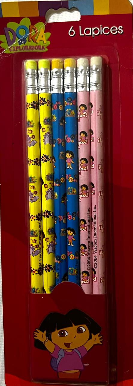 LAPIZ DORA DE 6 PIEZAS