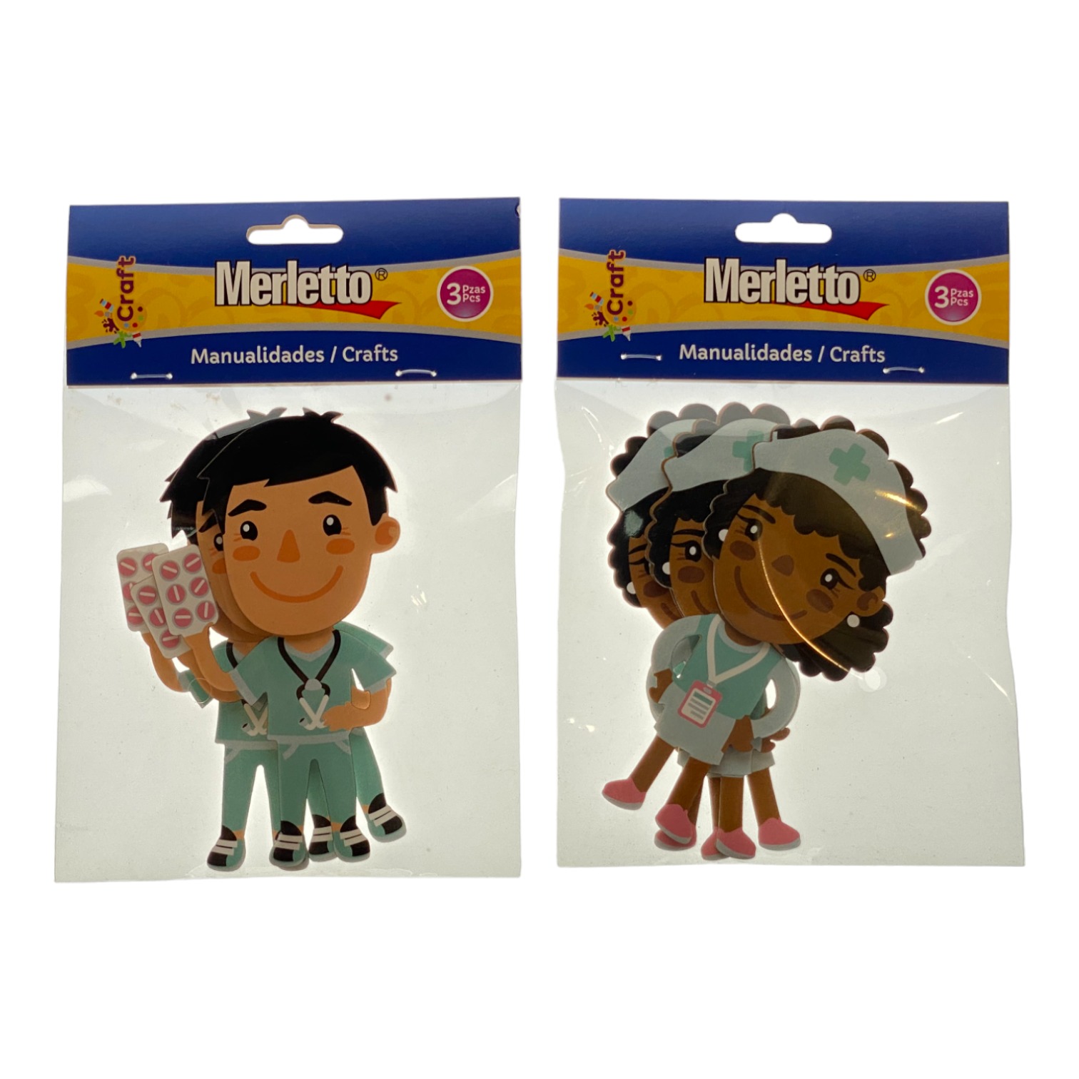 FIGURA D/FOMI 3D ENFERMERO/A 3PC MTO