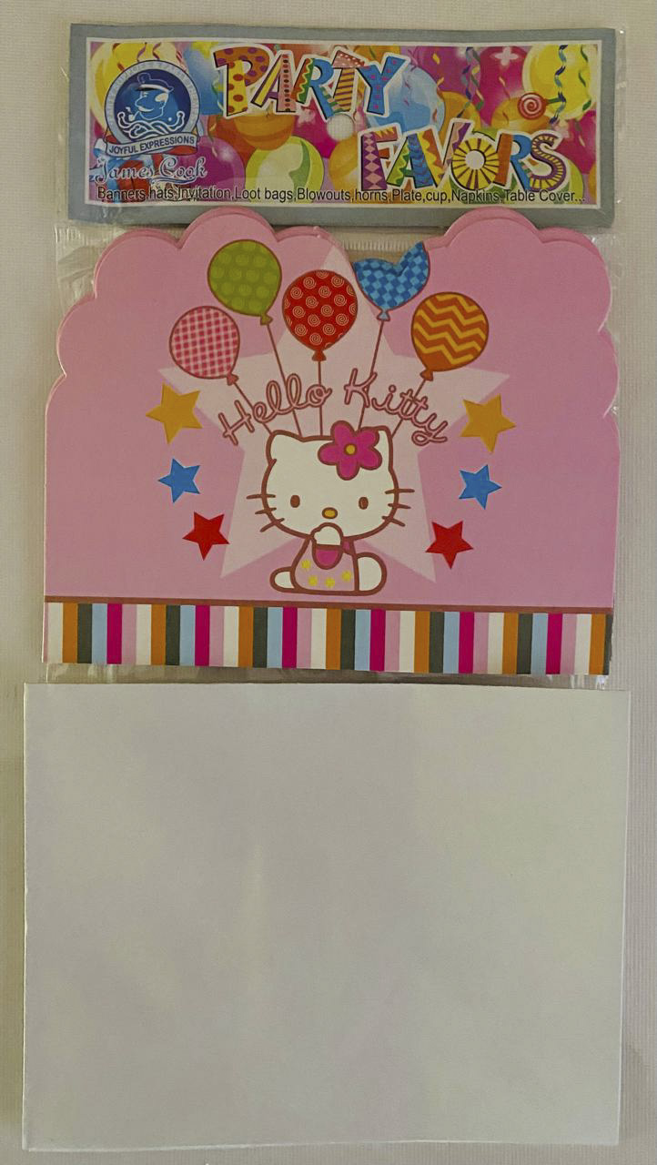 TARJETAS SET  KT  6PC